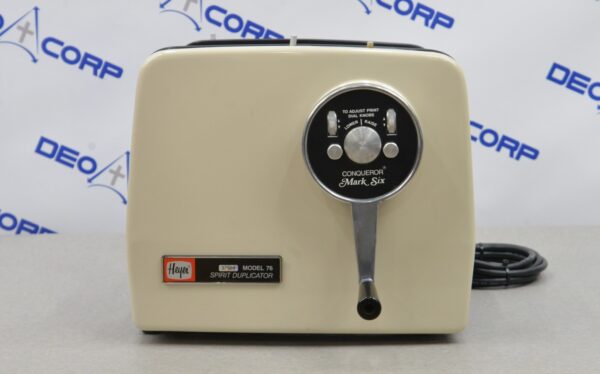 Heyer 76 Conqueror Spirit Duplicator