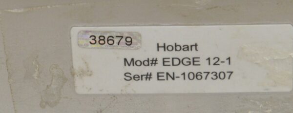 Hobart EDGE12-1 Electric Manual Deli Meat Slicer 115V 1/2 HP