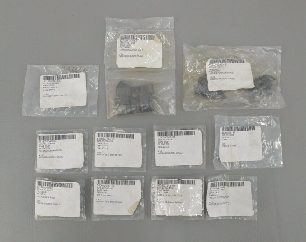 MBlue Chip DFP 3488652 Pullover Gauge Accessory Kit w/ Starrett