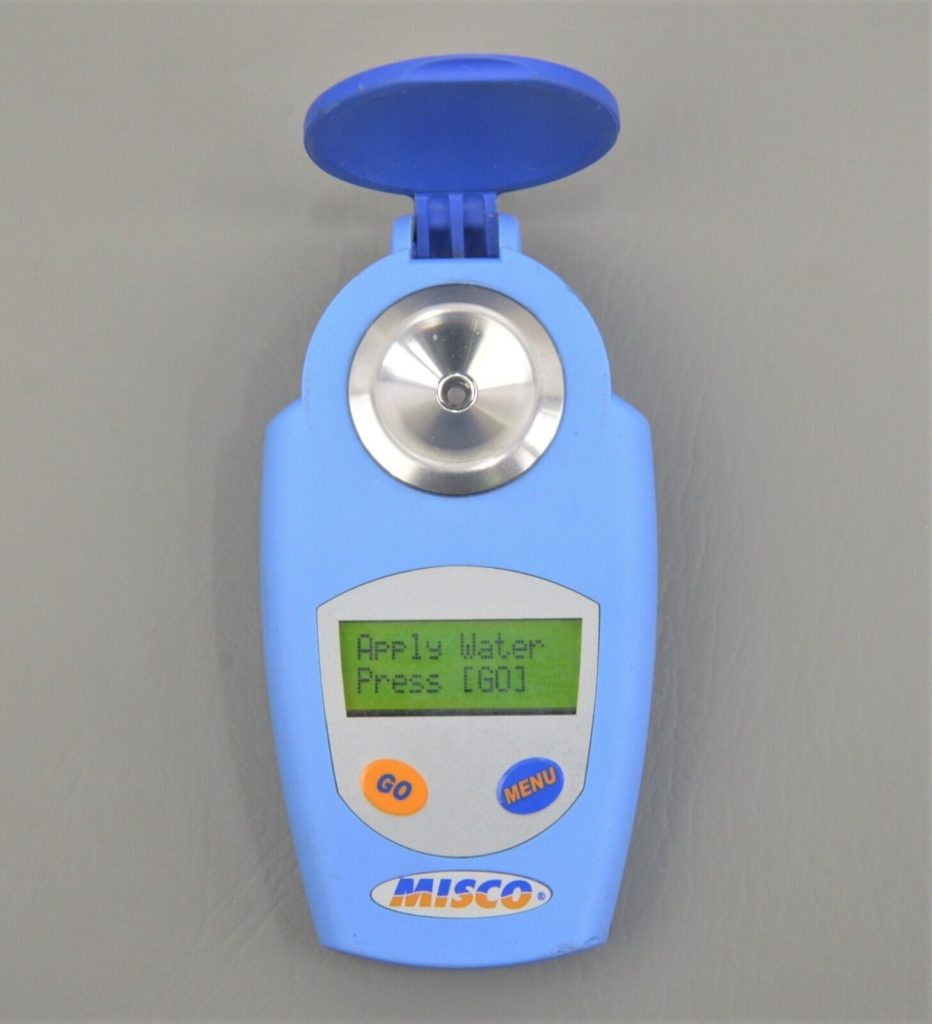 Misco Palm Abbe II PA201x 0 56 Brix Digital Refractometer EG Freezing Point °F Rhino Trade LLC
