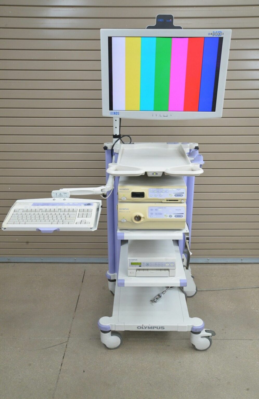 Exera Olympus EVIS EXERA II CV-180/CLV-180 Endoscopy System w/printer & NDS ...