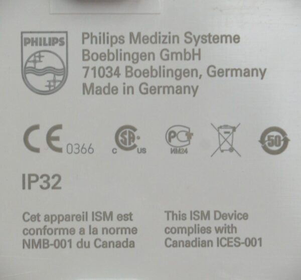 Philips IntelliVue Patient Monitor MX450 866062 W/ IntelliVue X2, Masimo, Patient Monitor, NiBP, SPO2 12-Lead & Temp