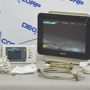Philips IntelliVue Patient Monitor MX450 866062 W/ IntelliVue X2