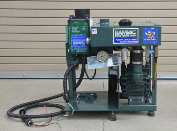 RamVac Bulldog QT 2 809E.1050.1 Dental Vacuum 115/230v 60Hz 1ph