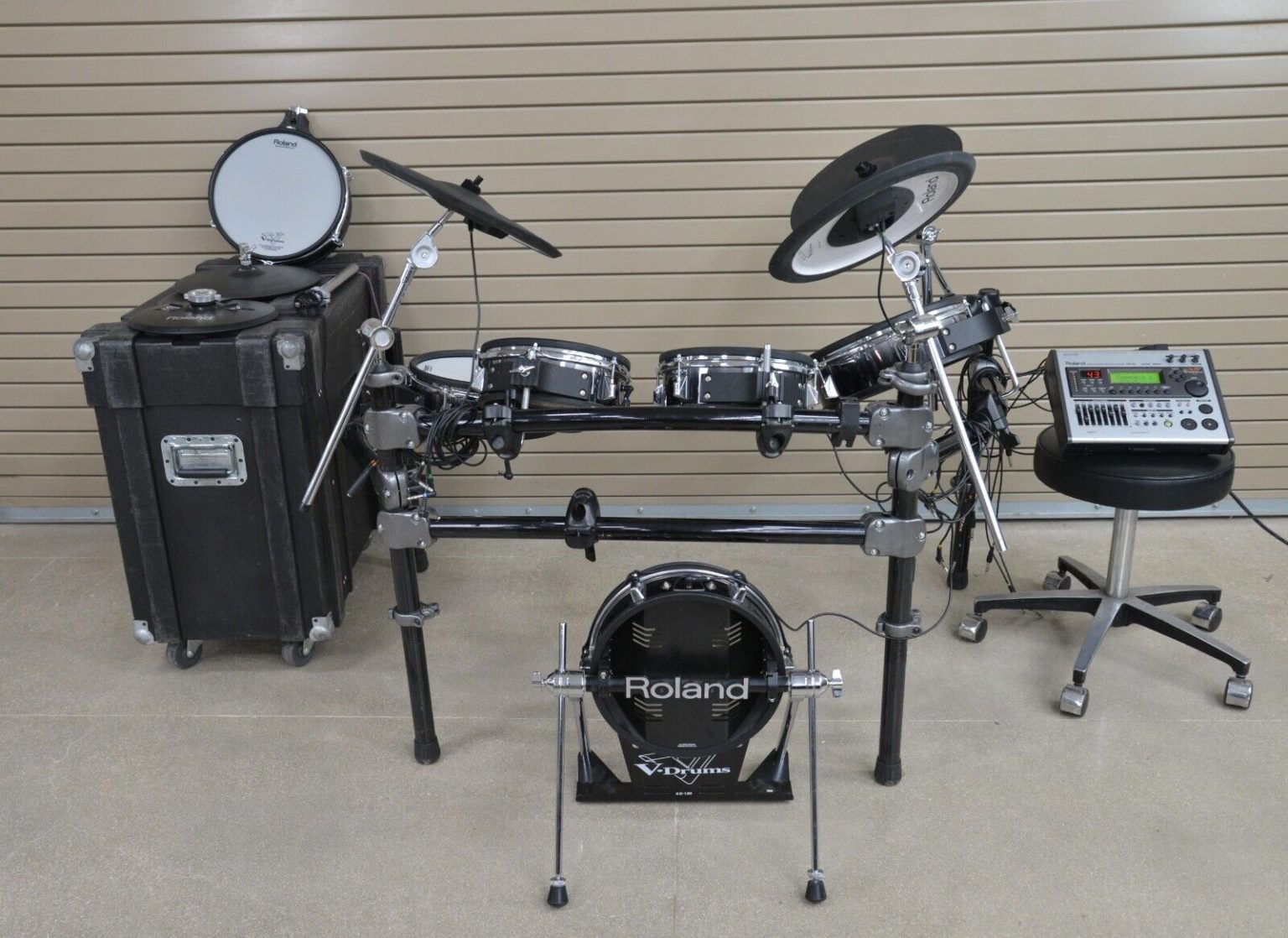 Roland VDrums Electric Drum Set with TD20 Percussion Sound Module Rhino Trade LLC