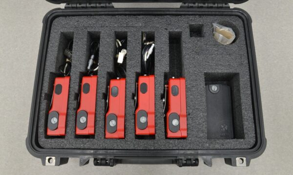 Set of 5 Quest NoisePro DL Dosimeter W/ QE 7052 Microphone & Case