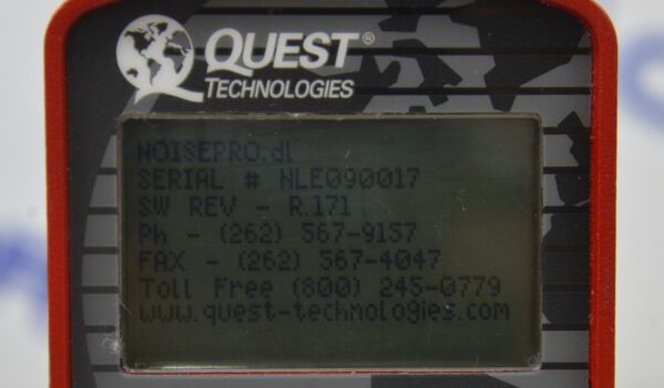 Set of 5 Quest NoisePro DL Dosimeter W/ QE 7052 Microphone & Case
