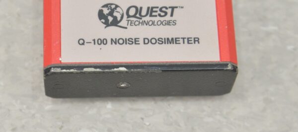 Set of 5 Quest Q-100 Noise Dosimeter W/ AC-300 Acoustic Calibrator & Case