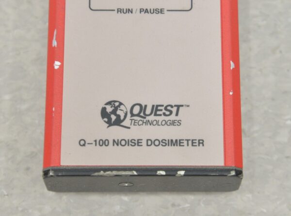 Set of 5 Quest Q-100 Noise Dosimeter W/ AC-300 Acoustic Calibrator & Case