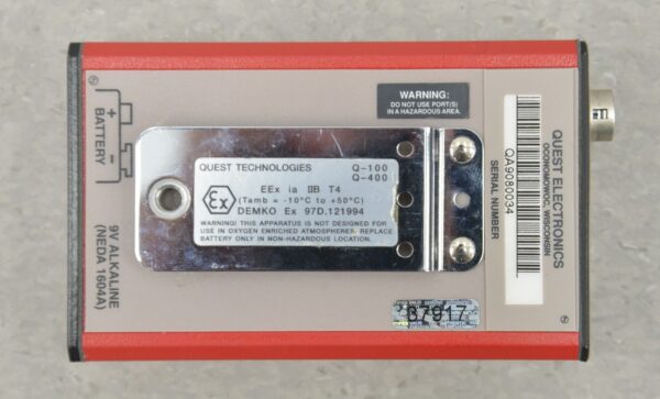 Set of 5 Quest Q-100 Noise Dosimeter W/ AC-300 Acoustic Calibrator & Case