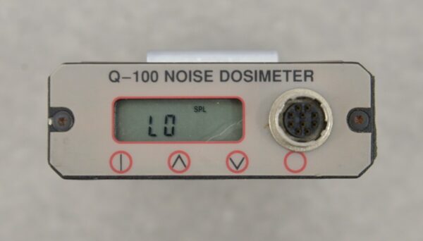 Set of 5 Quest Q-100 Noise Dosimeter W/ AC-300 Acoustic Calibrator & Case
