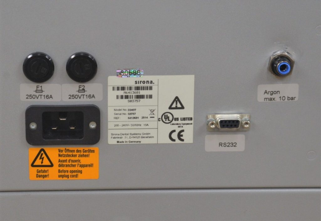 Sirona D3497 inFire HTC Speed Sintering Dental Lab Furnace 6413681 2014 ...