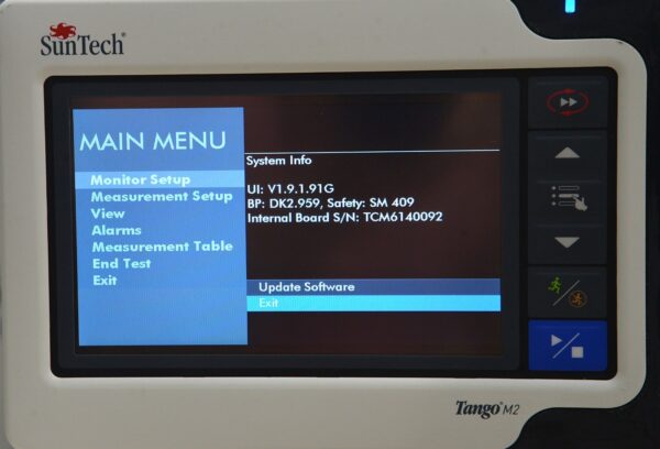 SunTech Tango M2 2130 BP Display w/ GE HealthCare CASE V6.73 Stress System
