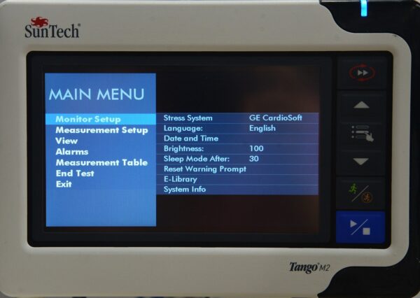 SunTech Tango M2 2130 BP Display w/ GE HealthCare CASE V6.73 Stress System
