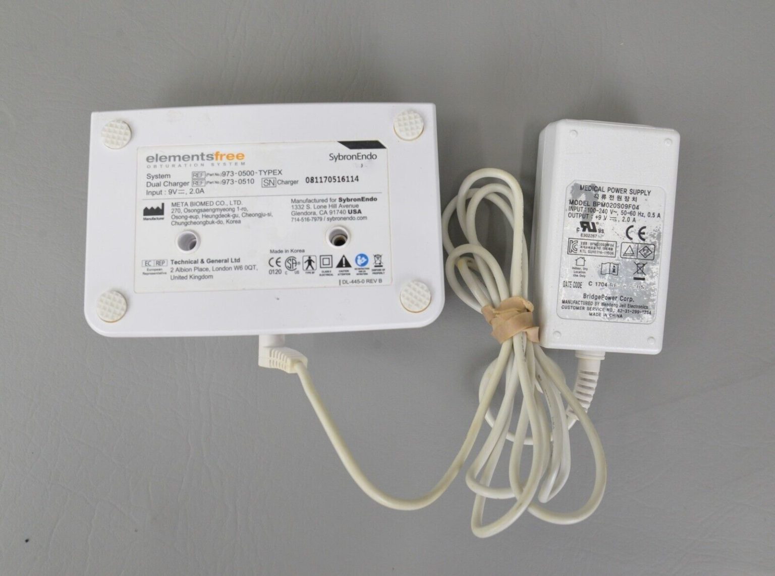 SybronEndo Elementsfree Obturation System w/ Dual Charger Rhino Trade LLC