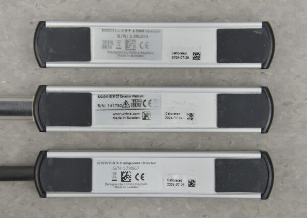 Unfors RaySafe 8201023-D Xi Radiation Meter Base Unit W/ mAs & 3 Detectors